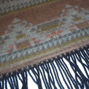 Scarf Long Thick Fringed Winter Wear Cold Weather unisex men women